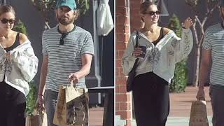 Gigi Hadids boyfriend Bradley Cooper sweetly carries their groceries during errand run in LA Gigi [upl. by Nylatsyrc]