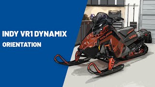 2025 Indy VR1 Dynamix  Orientation  Polaris Snowmobiles [upl. by Sixela]