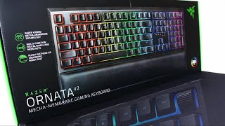 UNBOXING  RAZER ORNATA V2 [upl. by Nwahsel17]