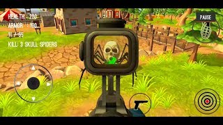 Spider Hunter Amazing City 3D 24 SPIDERS 1112  AndroidiOS Gameplay [upl. by Hairabez]