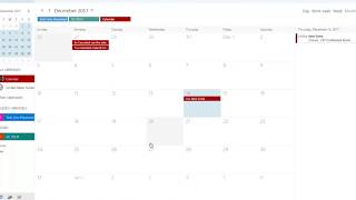 Office 365 Calendar  Create New Event and Reminder [upl. by Odoric]