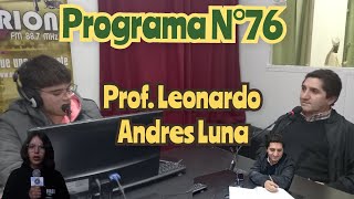 Prof Leonardo Andrés Luna [upl. by Grimes]