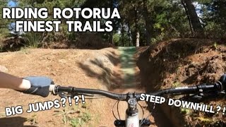 Riding Rotoruas finest trails and jumps [upl. by Eimiaj275]