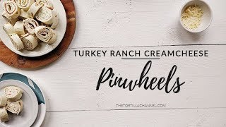 Turkey ranch cream cheese pinwheels [upl. by Flam223]