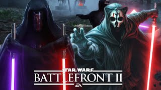 Battlefront 2 Darth Revan vs Darth Nihilus [upl. by Seuqcaj871]