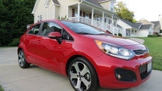 2012 Kia Rio SX Hatchback Start Up Exhaust Test Drive and In Depth Review [upl. by Notserp]