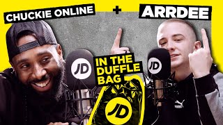 ARDEES MOST INDEPTH INTERVIEW YET  CHUCKIE ONLINE amp ARRDEE  JD IN THE DUFFLE BAG PODCAST [upl. by Annmaria]