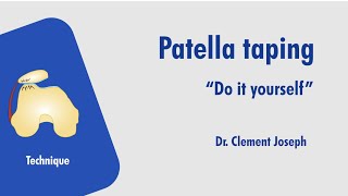 Patella Taping  do it yourself [upl. by Cristian]