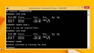 How to Create Bootable USB Flash Drive using Command Prompt to install Windows 8 or any other OS [upl. by Alaecim]