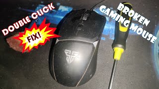 Mouse Double Click Fix  Fantech Crypto VX7 Gaming Mouse Disassembly [upl. by Granese]