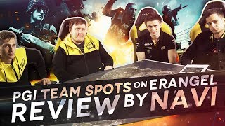 PGI team spots on Erangel  Review by NAVI [upl. by Aracaj]