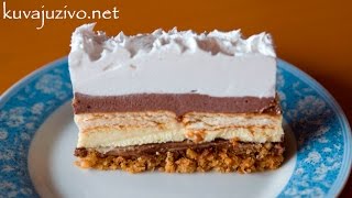 Kinder torta  Najlepša posna torta [upl. by Waers]