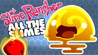 ALL SLIMES ON THE RANCH PART 2  Slime Rancher 101 Release Gameplay [upl. by Alacim]