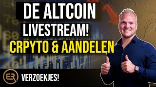 DE ALTCOIN Livestream Verzoekjes amp Koersanalyse [upl. by Tarttan]