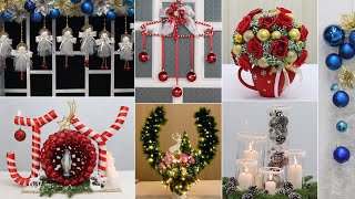 10 Diy christmas decorations 2022🎄 New Christmas decoration ideas 🎄 27 [upl. by Letnahc]