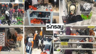 SINSAY😱😱😱WYPRZEDAŻE 60🔥 NA DEKORACJE HALOWEENOWE🎃🕸PRZEGLĄD PÓŁEK🛍 [upl. by Bohlin34]