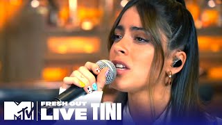 TINI Performs “Un Beso en Madrid”  MTVFreshOut [upl. by Inele]