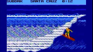 How to Surf in California Games NES [upl. by Kira451]