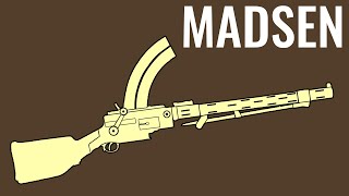 Madsen MG  Comparison in 4 Games [upl. by Zucker]