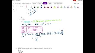 Trapezoidal Rule Year 12 Mathematics Advanced [upl. by Aleekahs776]