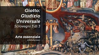 Giotto Il Giudizio Universale le Virtù e i Vizi  Cappella degli Scrovegni 3 di 3 [upl. by Nylikcaj]