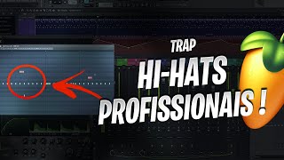 COMO DAR SWING AO HIHAT NO TRAP  FL Studio Tutorial [upl. by Ahcsim]