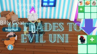 10 trades to Evil Uni RoplexGaming [upl. by Llerej]