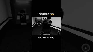 TEAMERS in flee the facility roblox ftf teamers fleethefacility mm2 [upl. by Enelkcaj128]