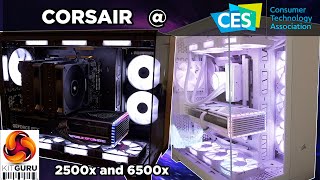 CES 2024 Corsair  Cases coolers and pump tops [upl. by Eugen]