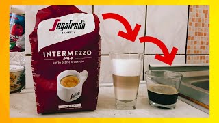 Cafea Segafredo Intermezzo  Espresso Dublu si Latte Macchiato la Espressor Automat [upl. by Gokey656]