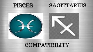 Pisces and Sagittarius Compatibility [upl. by Yelknirb288]