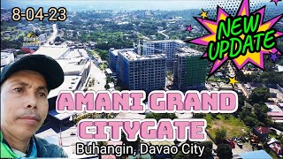 DAVAO DEVELOPMENT UPDATE  AMANI GRAND CITYGATE ONE TOURIST ATTRACTION AT BUHANGIN SKYLINE booming [upl. by Auqinehs]