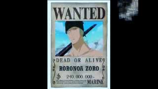 One Piece Strawhats Wanted Posters After DRESSROSA Predictions [upl. by Modeste]