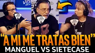 ¡FUERTE CRUCE ENTRE MANGUEL SIETECASE y BERCOVICH en VIVO [upl. by Falk]