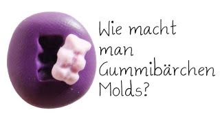 Wie macht man Gummibärchen FormenMolds  Anielas Fimo [upl. by Ecnahs]