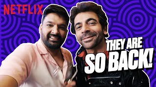 Kapil Sharma and Sunil Grover REUNITE  Netflix India [upl. by Hilbert74]