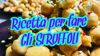 Ricetta originale degli STRUFFOLI [upl. by Neidhardt231]