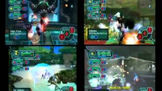 Phantasy Star Online GC Splitscreen quotOverkillquot [upl. by Demott]