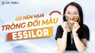 Có nên mua tròng kính đổi màu Essilor Transitions nhanh nhất hiện nay [upl. by Allerus]