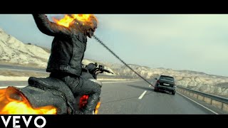 SATISFYA I AM RIDER SONG WITH GHOST RIDER SCENE [upl. by Reede114]