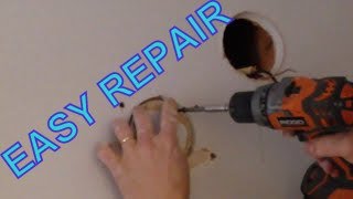 Easiest Way to Repair a Hole in Drywall [upl. by Gilford]