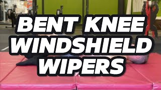 Bent Knee Windshield Wipers  Lower Back Dynamic Stretch [upl. by Debbie]