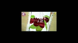 Cherries painting art cherries beautiful paintingtutorial colors sweetcherries [upl. by Gyimah463]