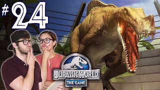 A VERY IRRITATING EPISODE  Part 24  Jurassic World The Game Mobile [upl. by Ailegra]