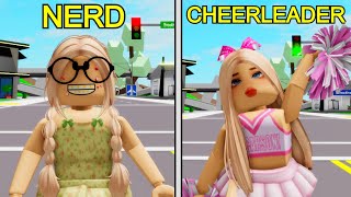 Brookhaven But NERD to CHEERLEADER [upl. by Welton]