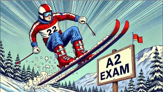 Czech A2 Exam Speaking in Past Tense  Skiing scenario [upl. by Tebor]