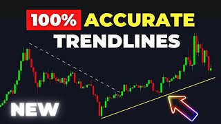 NEW TradingView Indicator Draws 100 Accurate Trendlines [upl. by Anaej]