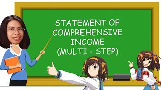 Statement of Comprehensive Income  Multi Step [upl. by Anivel361]