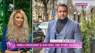 Teo Show1103Bianca si Alex Bodi acuzatii grave Ce au de impartit cei doi in urma divortului [upl. by Eimarej]