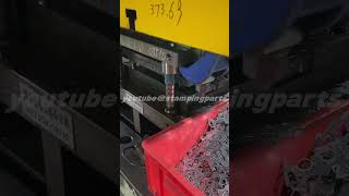 Metal stamping service Stamping press operation [upl. by Dnomrej275]